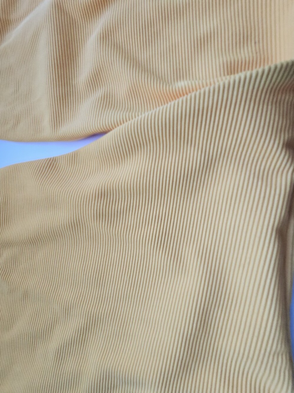 Beach Riot Yellow Ribbed One Shoulder One Piece Bathing Suit - Picture 4 of 9